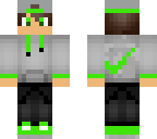 green nike boy