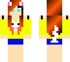 if minecraft was made for girls- skin 1