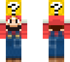 mario holding block