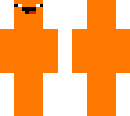 orange w face