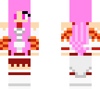 pielong with pink hair