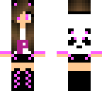 pink panda girl
