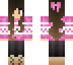 pink sweater