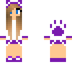 purple wolf gril