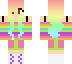 rainbow girl