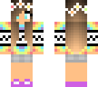 rainbow girl