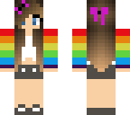 rainbow girl