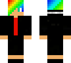 rainbow hair fancy boy