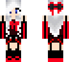 red and black