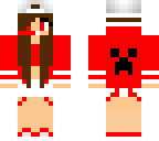 red creeper girl