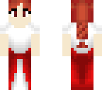 red dress