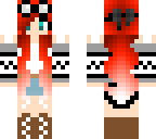 red geeky girl