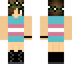 trans boy flower crown