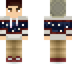 winter teen boy