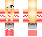 blonde winter girl