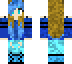 blue girl