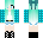 blue girl