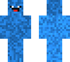 blue man