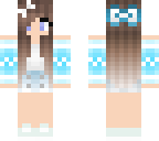 cute blue girl
