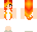 cute flame wedding girl