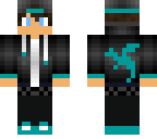 cyan dragon boy