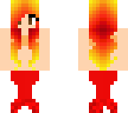 fire mermaid