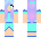 girl in blue