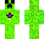 green creeper with stars logo