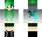 green dragon girl thingy