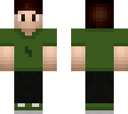 green t-shirt