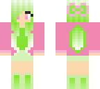 lime emerald girl
