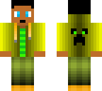 man golden creeper hoody