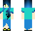 pretty blue girl