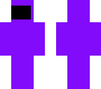 purple girl clock