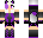 purple wolf girl