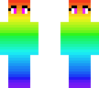 rainbow girl
