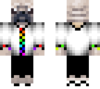 rainbow shaded pug