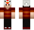 stripedshirt 3d with a chicken