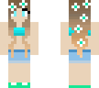 summer flower girl