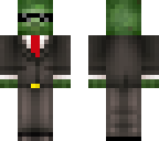 swag zombie in a suit