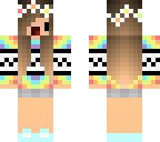 tie dye girl