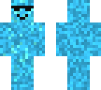 waterfall with face