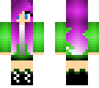 another purple haired girl