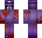 bloody purple guy