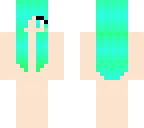 blue green hair base