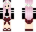 chibi pink haired girl