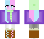 cotton candy winter skin