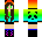 cutie rainbow panda