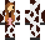 girl brown cow onesie