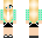 girl garroth with green shirt